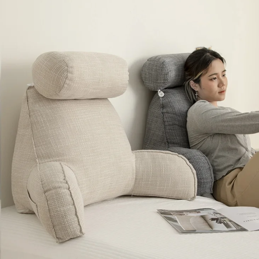 Ergonomic Lumbar Cushion Adjustable Headrest Armrests NALANI