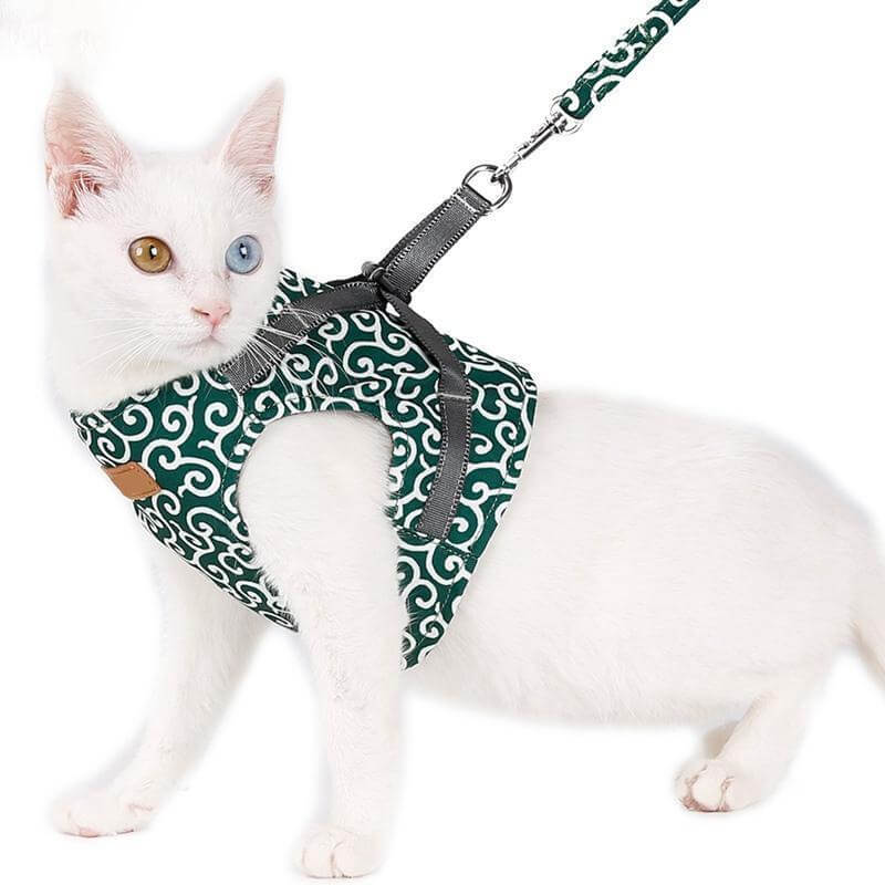 Novena | Kattenvest Tuigje Set - Blauw - #NALANI#
