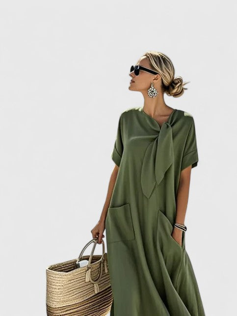 Antonina | Abito elegante estivo fluente per spiaggia, brunch, viaggio