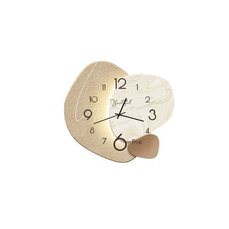 Orlano | Luxury Clock for Living Room – Stylish Decorative Wall Clock NALANI