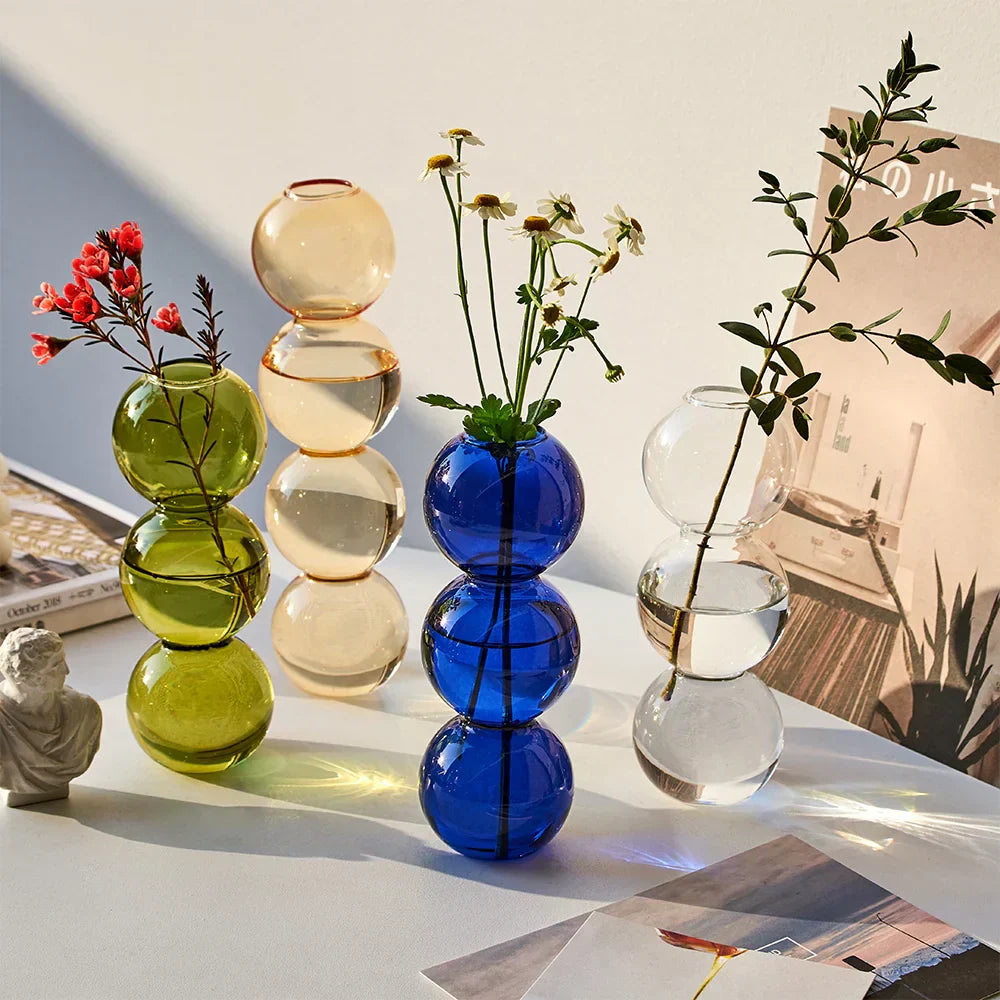 Orvani | Glass Bloom Vase for Stylish Floral Displays NALANI