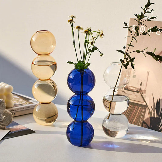 Orvani | Glass Bloom Vase for Stylish Floral Displays NALANI