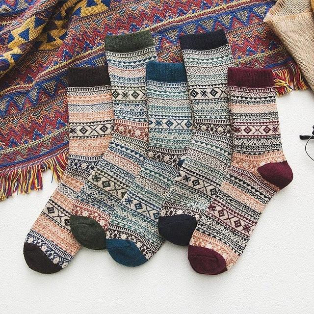 Cozy Winter Socks Warm Durable Comfort For Cold Feet Arne (5 pairs) NALANI