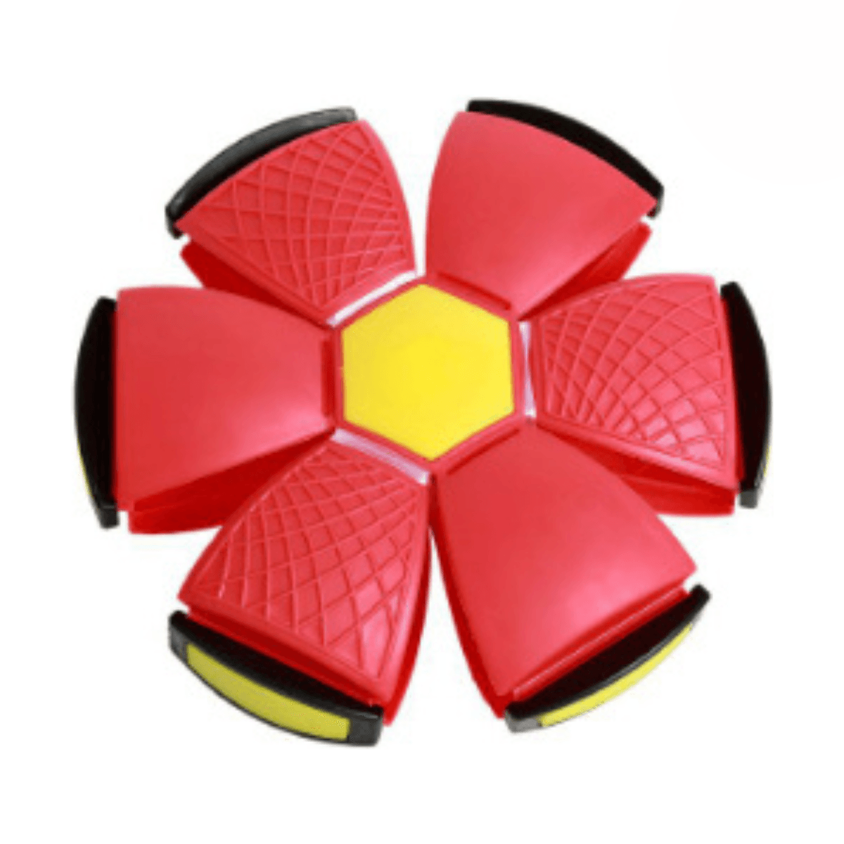 Magical Flying Saucer Ball Pet Toy Red NALANI