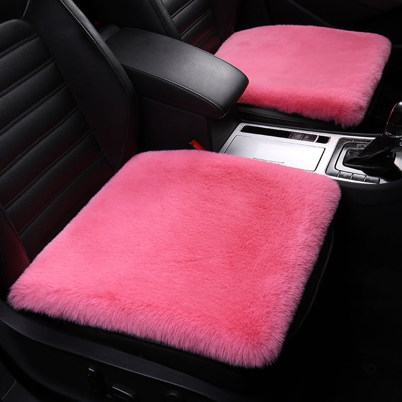 Premium Sheepskin Plush Car Seat Cushion For Comfort-Elektronica/Gadgets-NaLani