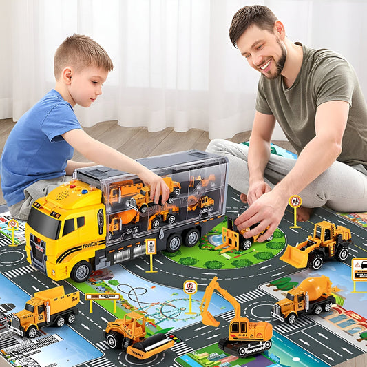 Educational Building Toy Car Set for Safe Durable Play NALANI