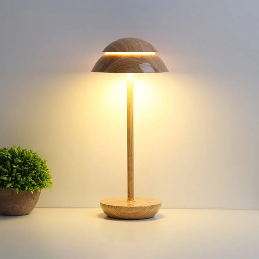 Prestige Lamp - Dimmable Scandinavian Design Table Light Wood NALANI