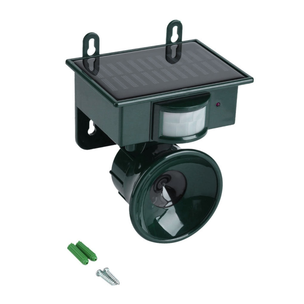 Motion Sensor Bird Deterrent for Crows Pigeons Sound Scarer NALANI