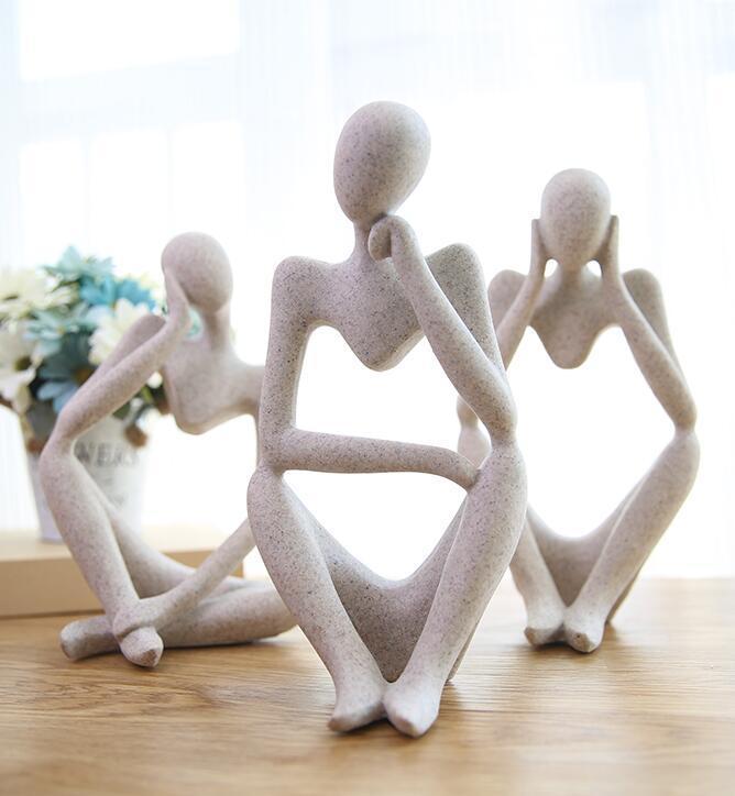 Abstract Character Sculptures for Modern Home Decor and Artistic Style NALANI