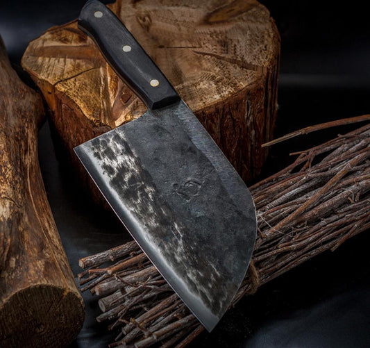 Carbon Steel Chef Knife For Kitchen Use Everyday NALANI