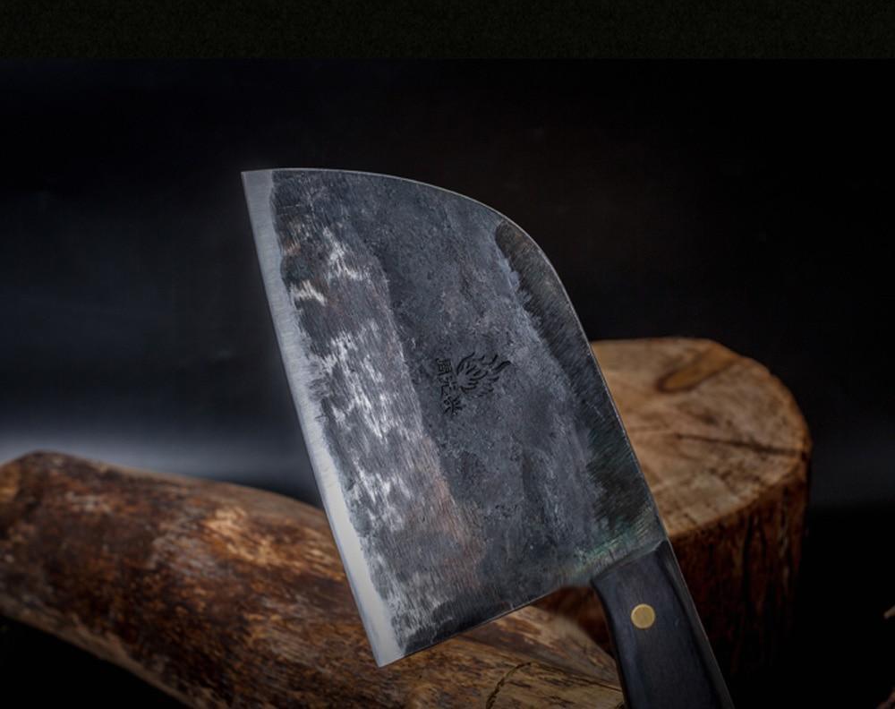 Carbon Steel Chef Knife For Kitchen Use Everyday NALANI