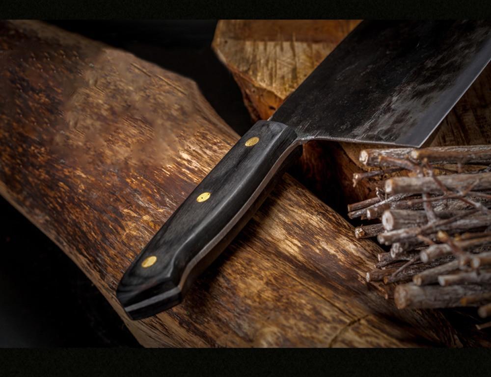 Carbon Steel Chef Knife For Kitchen Use Everyday NALANI