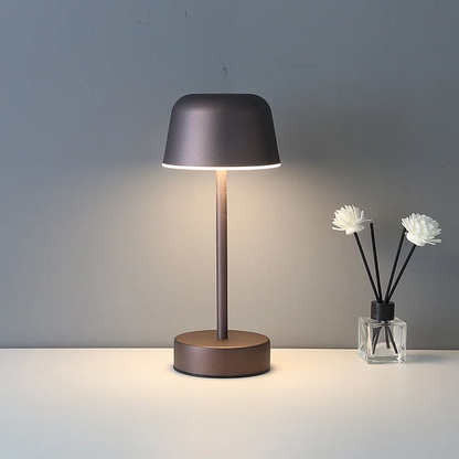 Pulse Flare-Lamp with Adjustable Brightness and Colors Coffee NaLani
