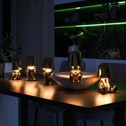 Unique Thinker Lamp Decor for Stylish Home Accent or Gift NaLani