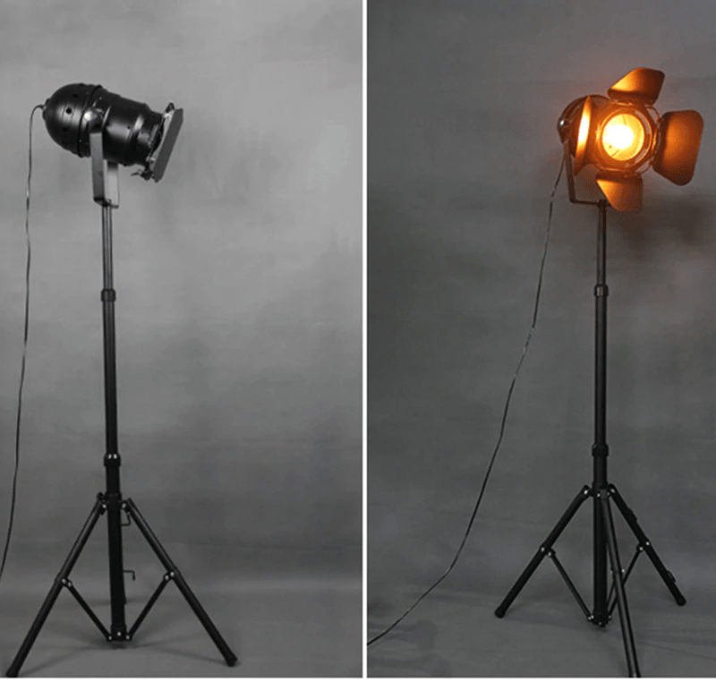 Reflector Floor Lamp – Industrial Elegance with Functional Design NALANI