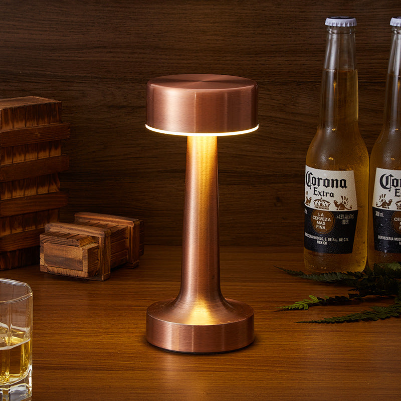 Retro Rechargeable Wireless LED Table Lamp for Restaurant Bar NALANI