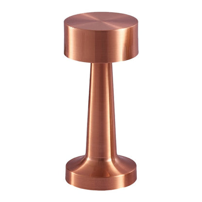 Retro Rechargeable Wireless LED Table Lamp for Restaurant Bar Bronze NALANI