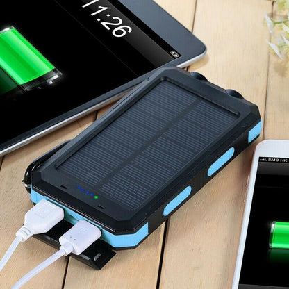 500000mAh Solar Power Bank Waterproof External Charger NALANI