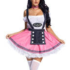 Bavorský dirndl – tradiční kostým na Oktoberfest sada
