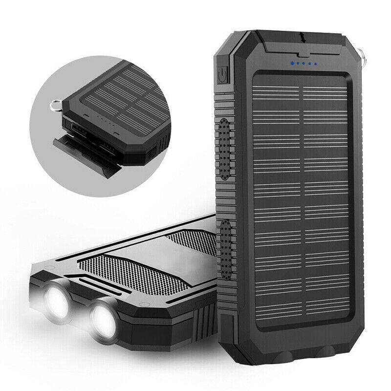 500000mAh Solar Power Bank Waterproof External Charger NALANI