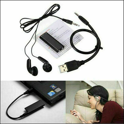 Ultra Compact Mini Voice Recorder Hidden Audio Device NALANI