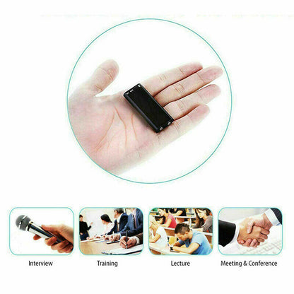 Ultra Compact Mini Voice Recorder Hidden Audio Device NALANI