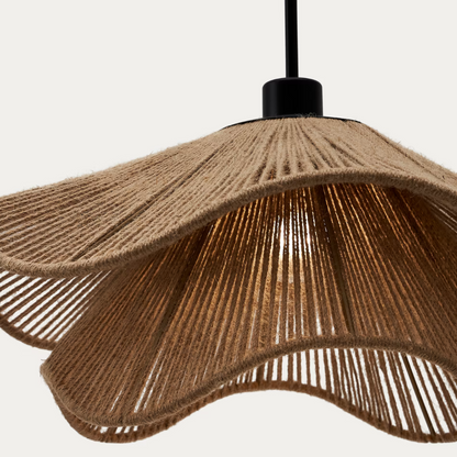 Boho Jute Lampshade Natural Elegance for Stylish Home Decor NaLani