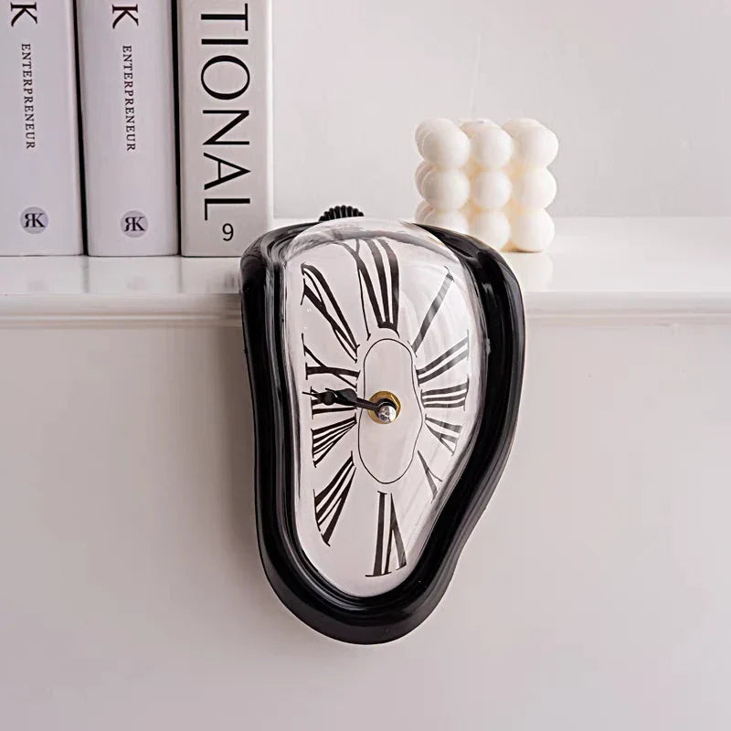 Surreal Melting Wall Clock Art NALANI