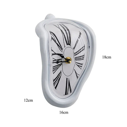 Surreal Melting Wall Clock Art NaLani