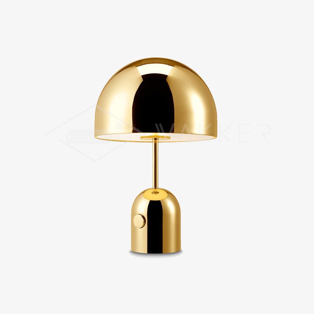 Tèssura | Bell Shaped Lighting for Elegant Home Decor Gold 28cm x H 40cm NALANI