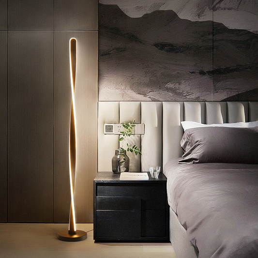 Twisted LED Floor Lamp NALANI