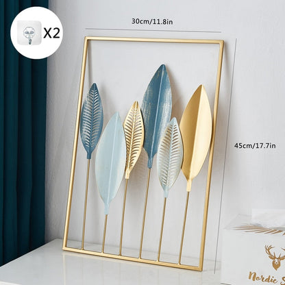 Metal Leaf Wall Decor for Unique Home Decor and Gift Ideas C NaLani