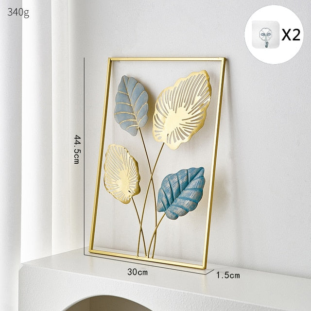 Metal Leaf Wall Decor for Unique Home Decor and Gift Ideas D NaLani
