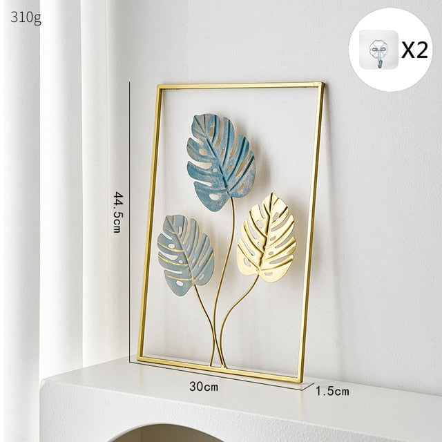 Metal Leaf Wall Decor for Unique Home Decor and Gift Ideas E NaLani