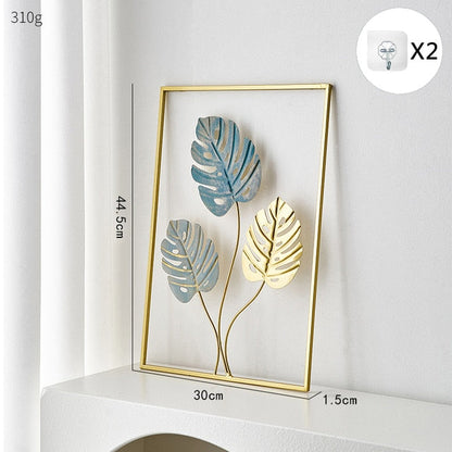 Metal Leaf Wall Decor for Unique Home Decor and Gift Ideas E NaLani