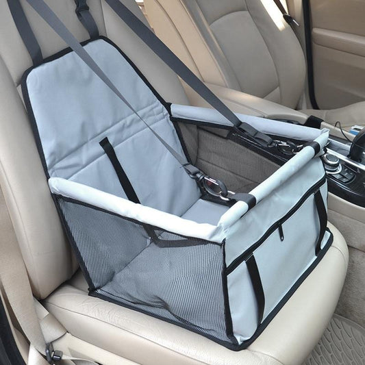 Pet Safety Car Seat For Dogs And Cats In Vehicle Comfort Silver 40x30x25cm NALANI