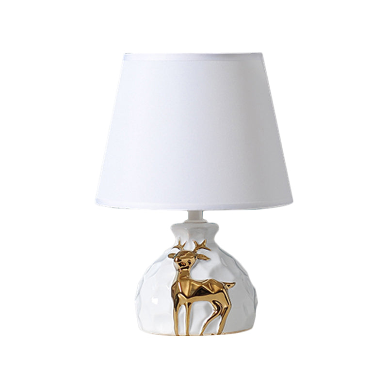 Velvòi | Tablelamp with Elegant Deer Vase Foot for Unique Interiors NALANI