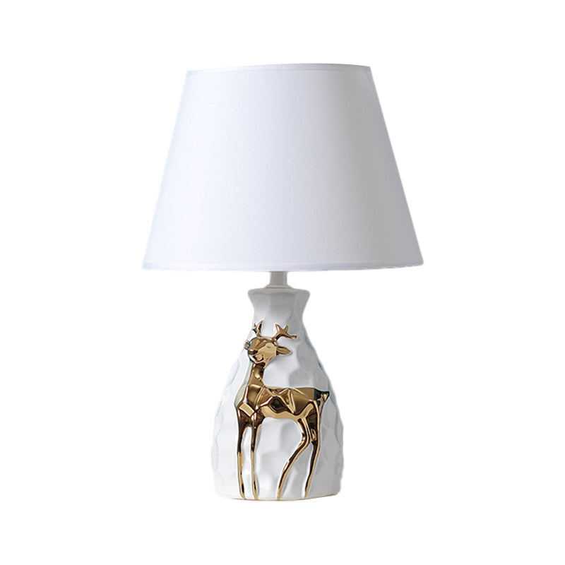 Velvòi | Tablelamp with Elegant Deer Vase Foot for Unique Interiors NALANI