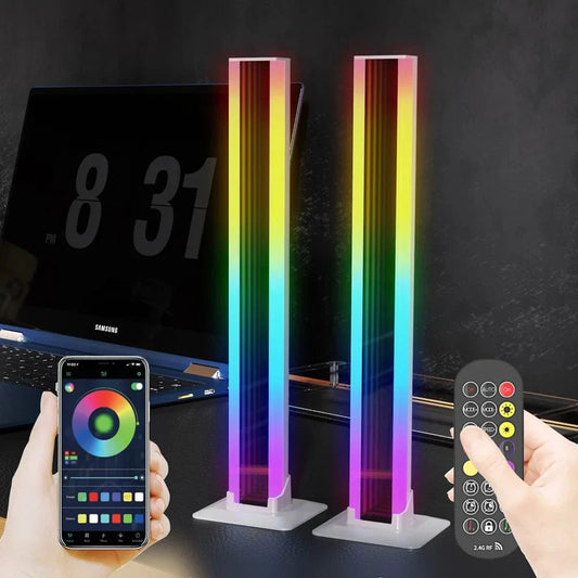 Bluetooth RGB Ambient Light Desktop Mood Lamp Remote Control NALANI