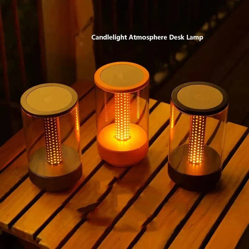 Candlelight Ambience Desk Lamp USB Rechargeable Dimmable NALANI