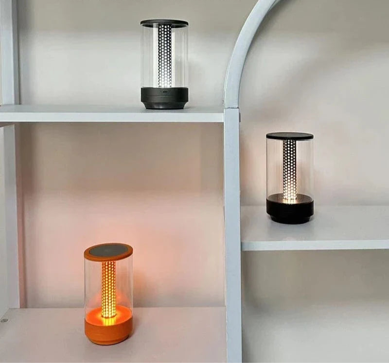 Candlelight Ambience Desk Lamp USB Rechargeable Dimmable NALANI