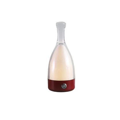 Led Wine Bottle Table Lamp With Usb Touch Color Change Claret NALANI