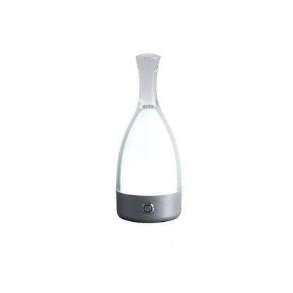 Led Wine Bottle Table Lamp With Usb Touch Color Change Silver NALANI