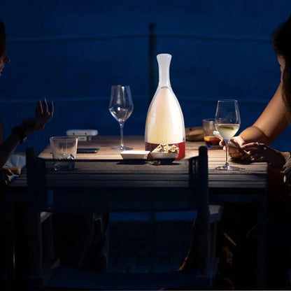 Led Wine Bottle Table Lamp With Usb Touch Color Change NALANI