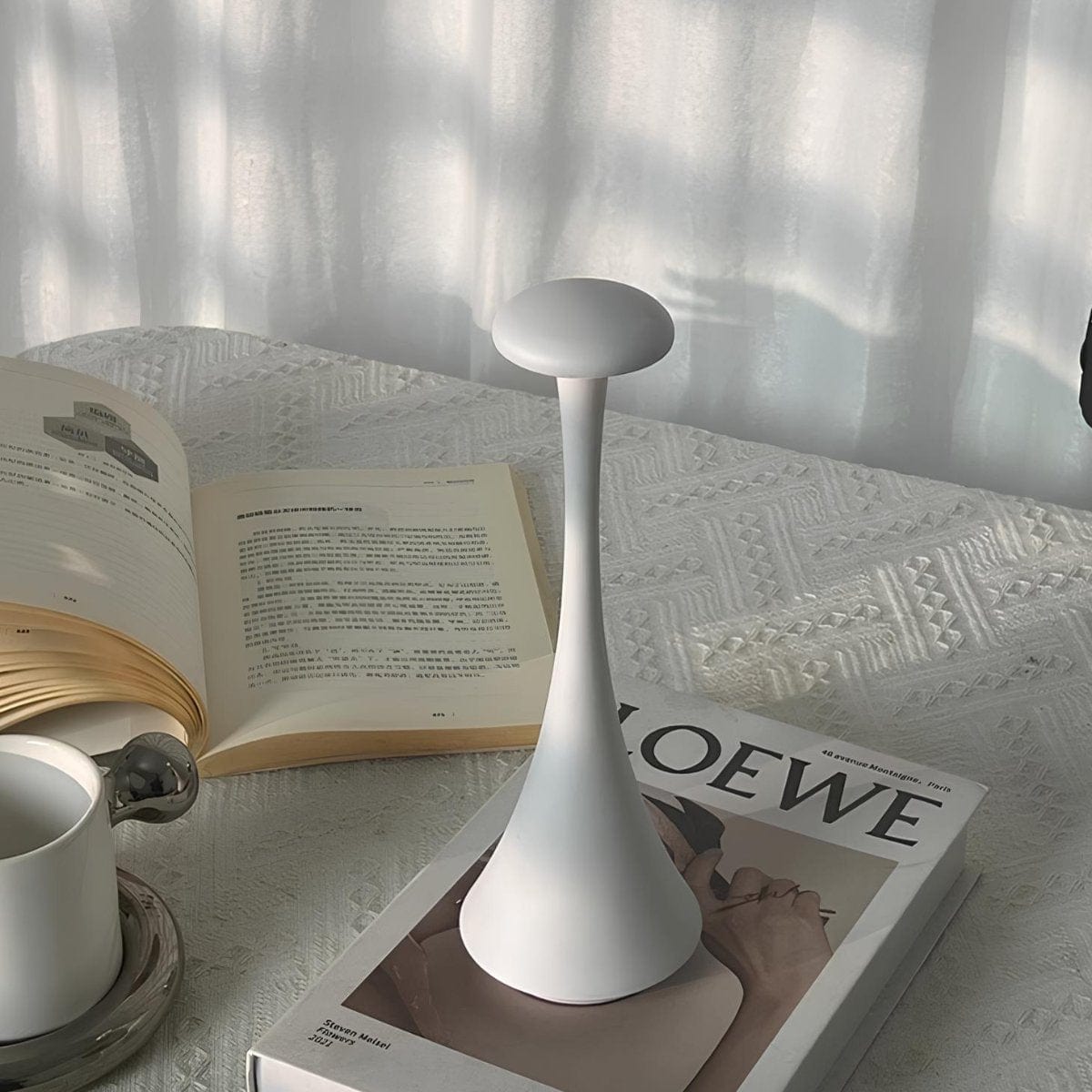 Rechargeable Led Mushroom Table Lamp For Modern Home NALANI