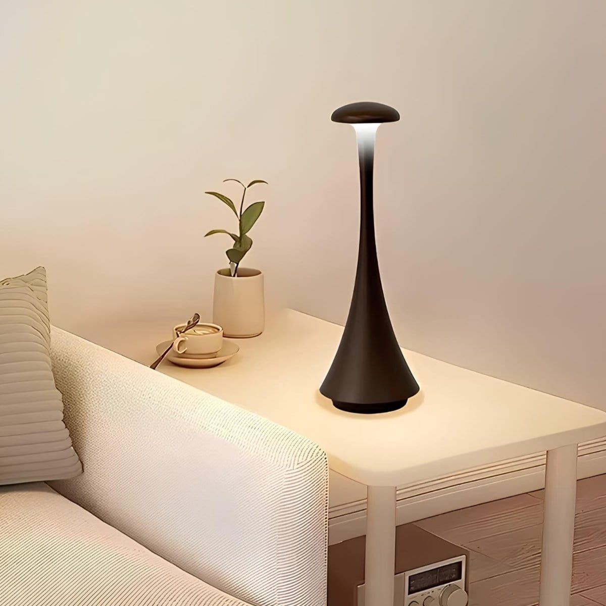 Rechargeable Led Mushroom Table Lamp For Modern Home NALANI