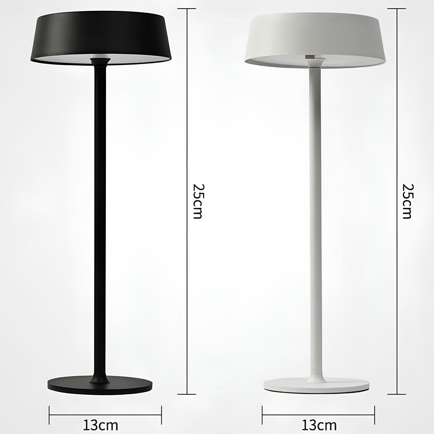 Rechargeable Modern Minimalist Table Lamp With Warm Glow NALANI