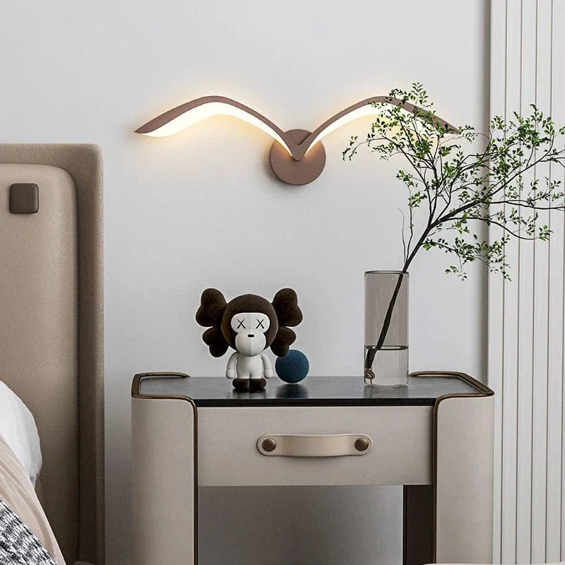 Nordic Style LED Wall Lamp 50cm Modern Iron Acrylic Sconce NALANI