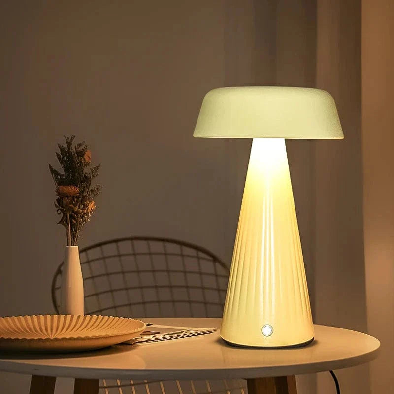 Rechargeable LED Mushroom Night Light With Touch Control NALANI