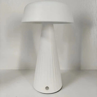 Rechargeable LED Mushroom Night Light With Touch Control White NALANI